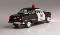 Woodland Scenics JP5593 Police Car Just Plug Lighted Vehicle – HO Scale– product image 2