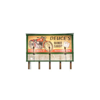 Woodland Scenics JP5792 HO Deuce’s Parts & Repair Lighted Billboard– product image 4