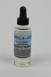 JT's Mega-Steam 115 Bayberry Holiday smoke-fluid bottle with its labeled scent and black dropper cap.