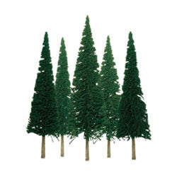 JTT Scenery Products Z 92001 (TR-2001) Econo-Pine Trees 1" to 2" (55) — exact JTT Scenery Products product reference