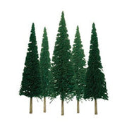 JTT Scenery Products Z 92001 (TR-2001) Econo-Pine Trees 1" to 2" (55) — exact JTT Scenery Products product view