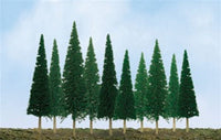 JTT Scenery Products HO 92003 (TR-2003) Econo-Pine Trees 4" to 6" (24) — exact JTT Scenery Products product view