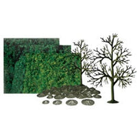 JTT Scenery Products 92067 (TK-14) Premium Super Scenic Tree Kit, Deciduous Trees 6" (6) — exact JTT Scenery Products product reference