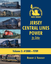 Morning Sun Books Hardcover Book 1568 Jersey Central Lines Power in Color Volume 2: #2000-9709 — exact Morning Sun Books product image