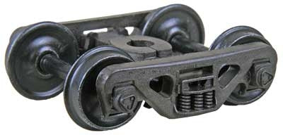 Kadee HO 1560 ACL Barber S-2 70-Ton Roller Bearing, Self-Centering Trucks with 33" Smooth Back Wheels — exact product view