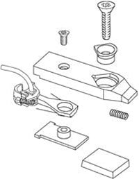 Kadee HO 451 Extended Swing Gearbox and Metal Whisker Couplers — exact Kadee product view