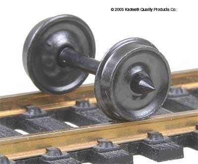 Kadee HO 520 33" Diameter Smooth Back Freight Wheelsets (12 sets) — exact product reference