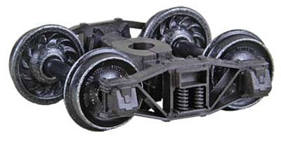 Kadee HO 561 Arch Bar Truck with 33" Ribbed Back Wheels, Self Centering — exact product view