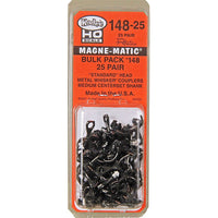Kadee 148-25 labeled bulk package of 25 pairs of No. 148 couplers