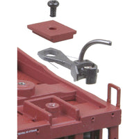 Kadee No. 148 coupler installation example; car, gearbox and screw not included