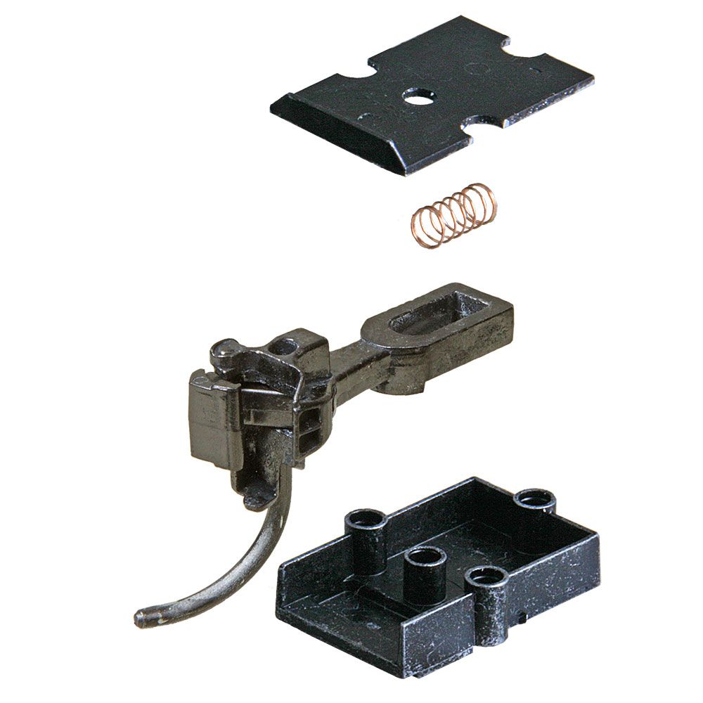 Kadee 1745 medium SBE bottom-shelf coupler with gearbox, lid and centering spring