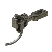 Kadee 1745 metal coupler close-up showing SBE bottom shelf and hidden knuckle spring