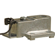 Kadee 205 metal HO coupler height gauge shown assembled with coupler