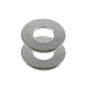 Kadee 209 gray insulating fiber washers showing the thin ring profile