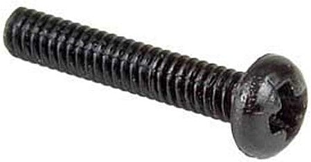 Kadee 256 insulated 2-56 x 1/2-inch screw, representative single screw; package contains twelve