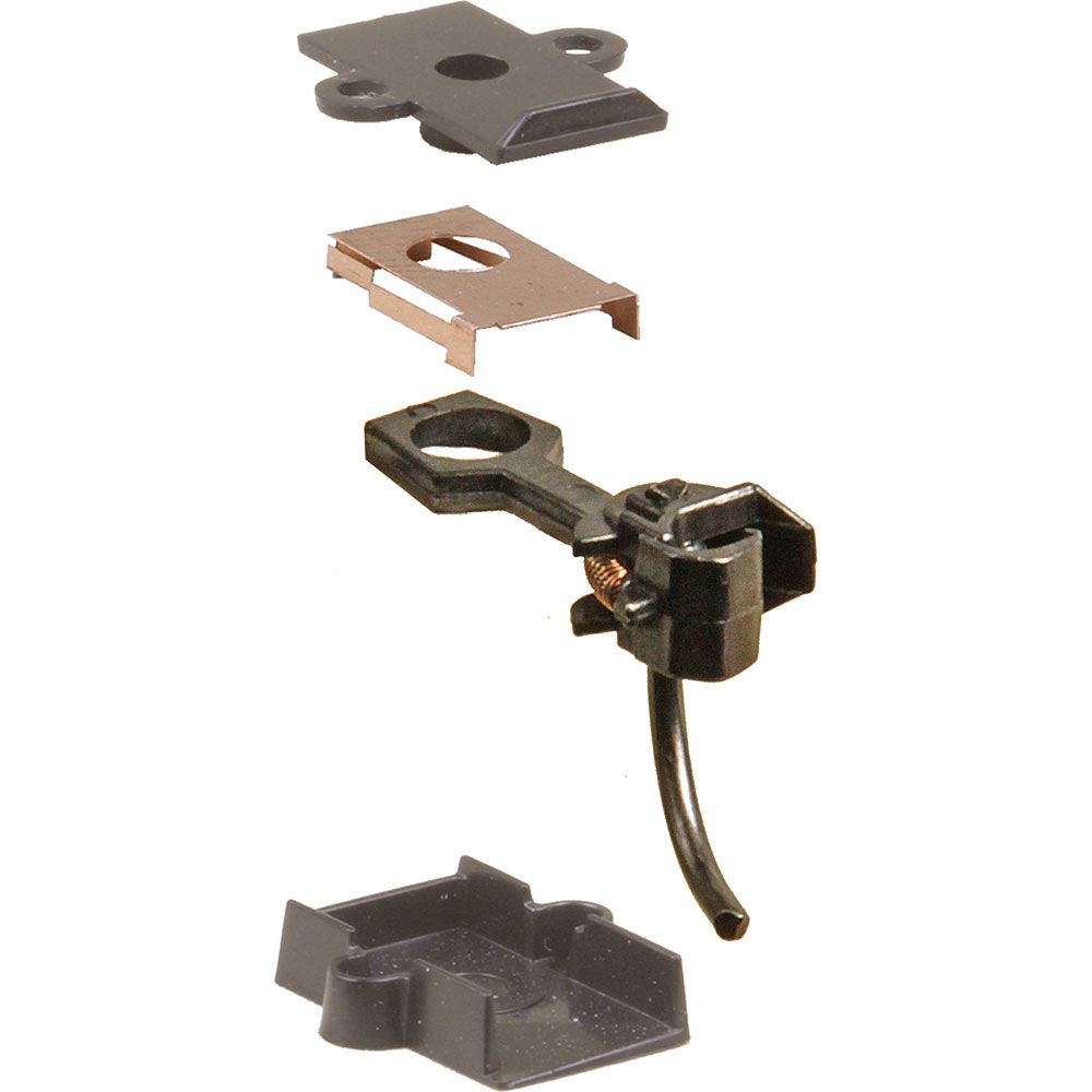 Kadee 28 plastic coupler, metal centering spring and draft gearbox components