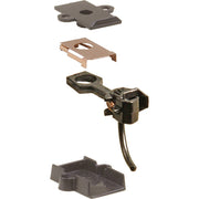Kadee 28 plastic coupler, metal centering spring and draft gearbox components