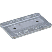 Kadee 334 uncoupler gluing jig with model number and alignment markings