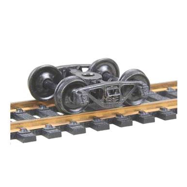 Kadee 504 ASF A-3 Ride Control 50-Ton truck with 33-inch smooth-back wheels; display track not included