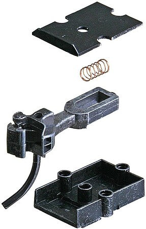Kadee KAD740 #740 O Scale Type E medium centerset metal couplers with metal gearboxes