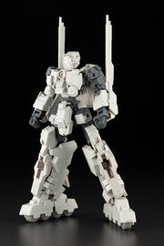 Kotobukiya FA142, front view of white Revenant Eye armor fitted to a separately sold frame