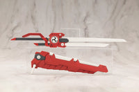 Kotobukiya GE004, straight and curved swords with large scabbard
