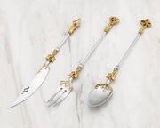 Kotobukiya GE008J assembled knife, fork and spoon accessories