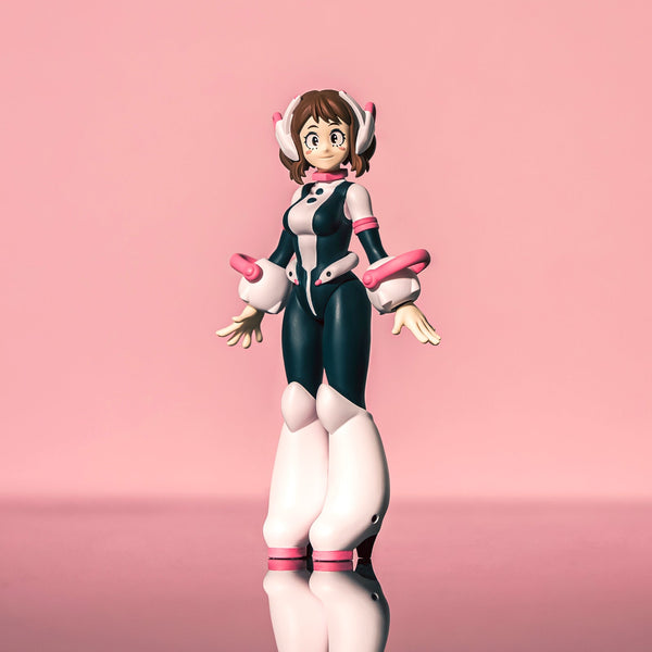Takara Tomy Collekazaro CK-M02 Ochaco Uraraka, full-length physical figure in character outfit