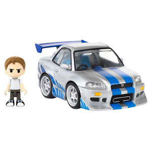 Takara Tomy QV-02, Nissan Skyline GT-R R34 with included Brian figure
