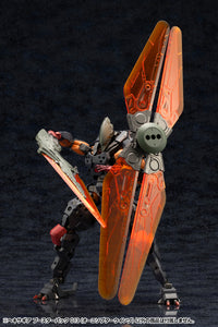 Kotobukiya HG116 wing and shield customization on a demonstration mecha, mecha not included