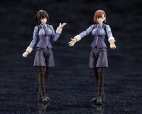 Kotobukiya HG132 two assembled Earthcline Biomechanics Operators, front view