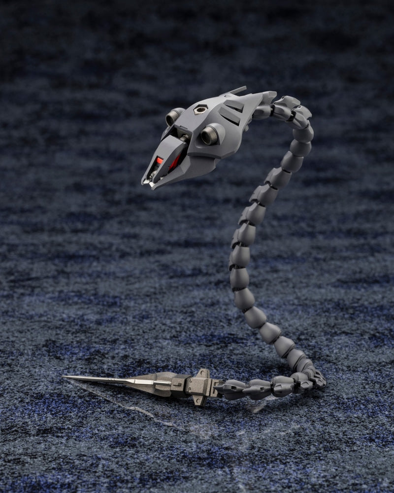 Kotobukiya HG143, front view of assembled mechanical snake