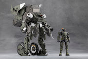Kotobukiya HG149, front view of VT1 and included Warmage-type Governor