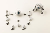 Kotobukiya HG161, white Orb model and disassembled components