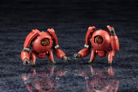 Kotobukiya HG162, two red MSG Orb models in different poses