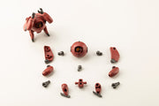 Kotobukiya HG162, red MSG Orb model and disassembled components