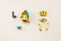 Kotobukiya IT007, head and torso components laid out