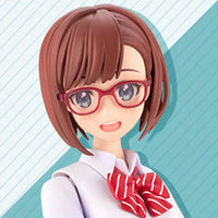 Kotobukiya JK011 Koyomi Takanashi, face and uniform detail