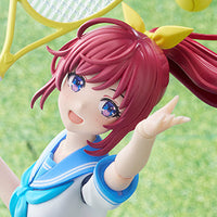 Kotobukiya JK069, Club Manager face, ponytail and badminton racket detail