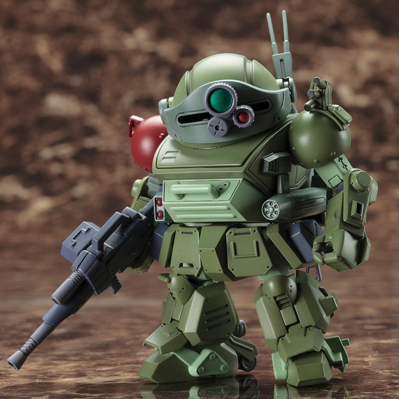 Kotobukiya KP293X, front view of assembled Scopedog