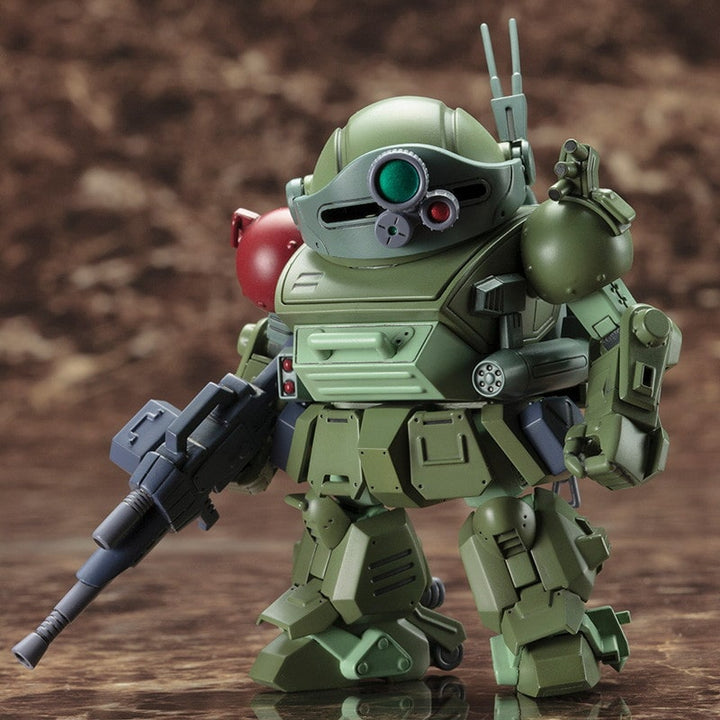 Kotobukiya KP293X, front view of assembled Scopedog