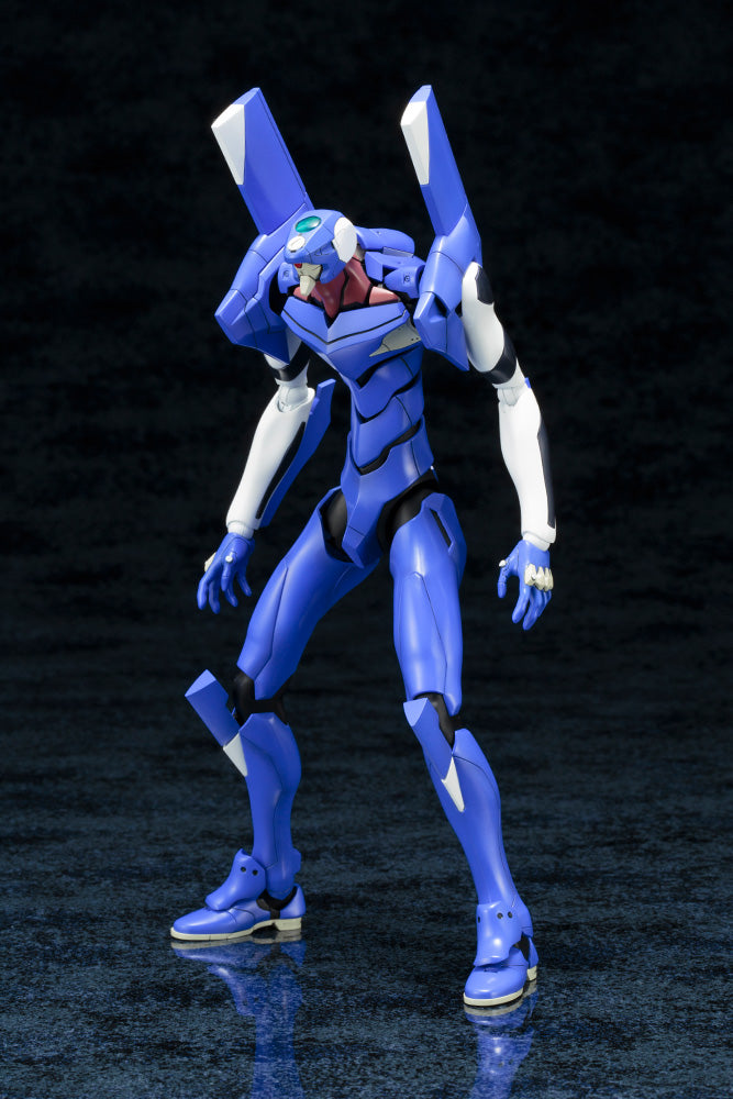 Kotobukiya KP449X, front view of blue EVA-00 prime