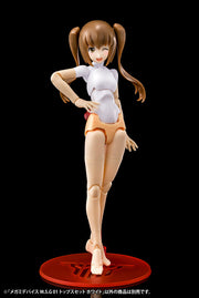 Kotobukiya KP580 White top with optional brown-haired model and orange limbs, not included