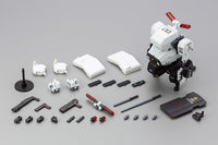 Kotobukiya KP609, Nacchin, stand and included equipment laid out