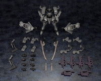 Kotobukiya KP621, model and included weapons and optional parts laid out
