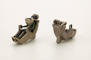 Kotobukiya KP638, cockpit seats with seated Natsuki Kukuri pilot