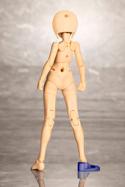Kotobukiya KP834 B1R-M Skin Color D full-body skin-color configuration, rear view