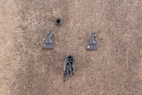 Kotobukiya MB46, hand and three connector styles shown separately