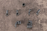Kotobukiya MB50, hand components with peg and ball-joint connectors
