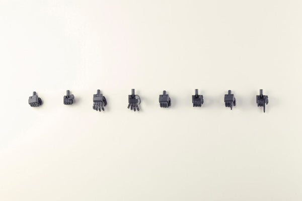 Kotobukiya MB59, four pairs of assembled hands